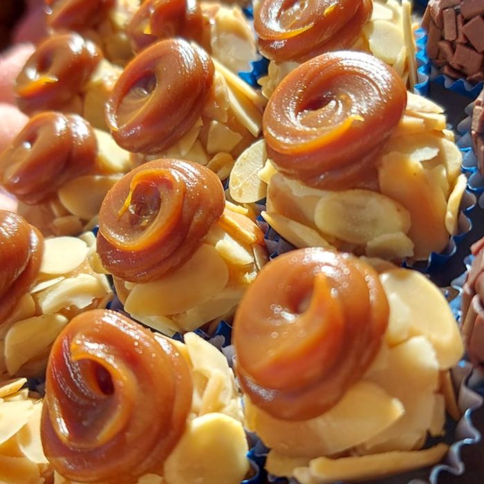Amêndoas e Doce de Leite